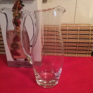 💦 Michelangelo Masterpiece • Glass Pitcher